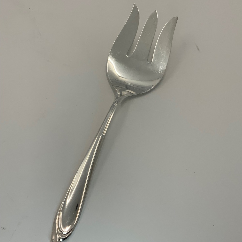 Vintage International Silver Reflection Deepsilver Silverplate Silver 9in Fork